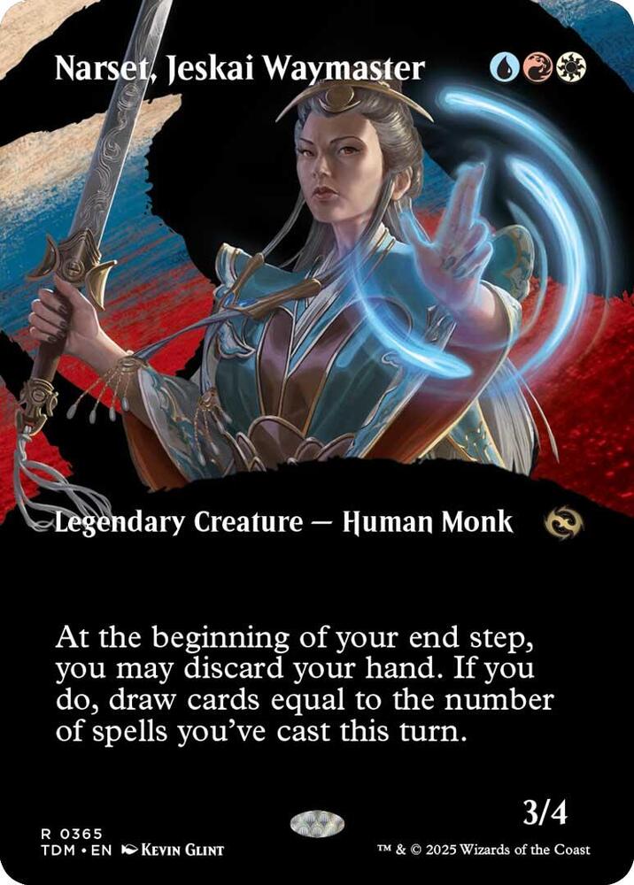 Narset, Jeskai Waymaster 365/291 (Tarkir: Dragonstorm)  - Borderless | Good Games Morley