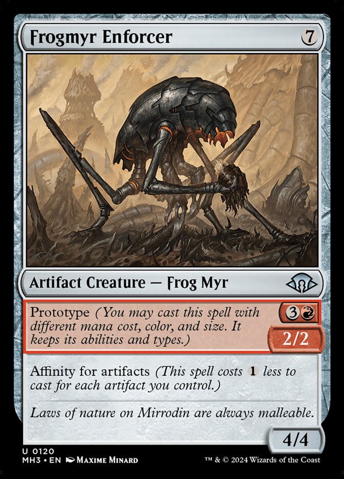Frogmyr Enforcer 120 (Modern Horizons 3)  - Foil | Good Games Morley