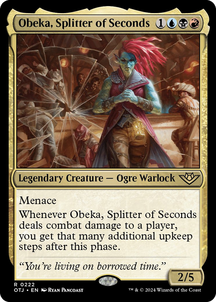 Obeka, Splitter of Seconds [Outlaws of Thunder Junction] | Good Games Morley