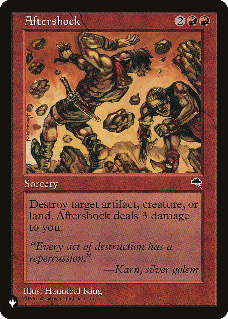 Aftershock [The List] | Good Games Morley