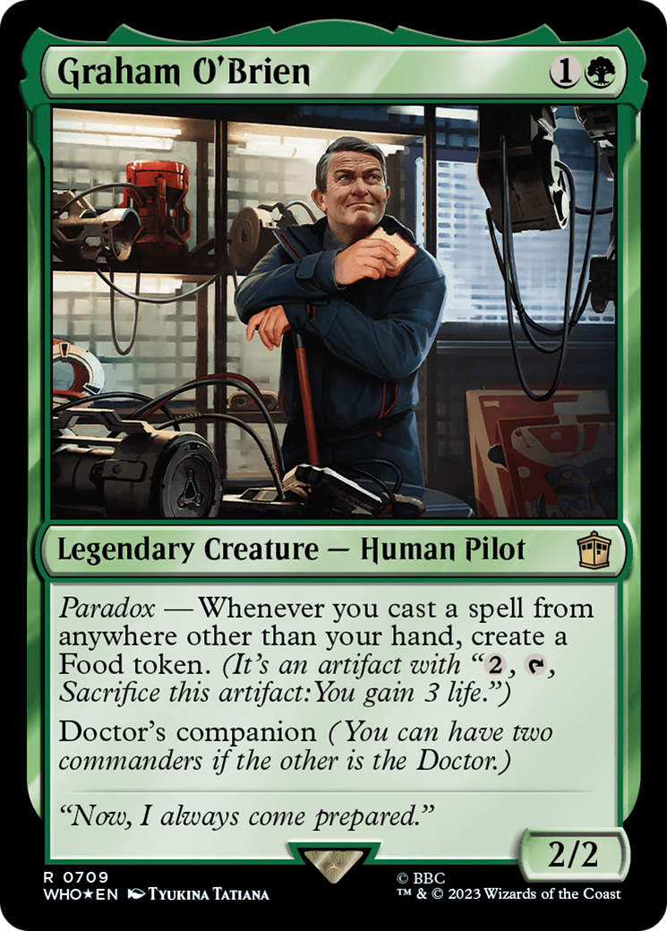 Graham O'Brien (Surge Foil) [Doctor Who] | Good Games Morley