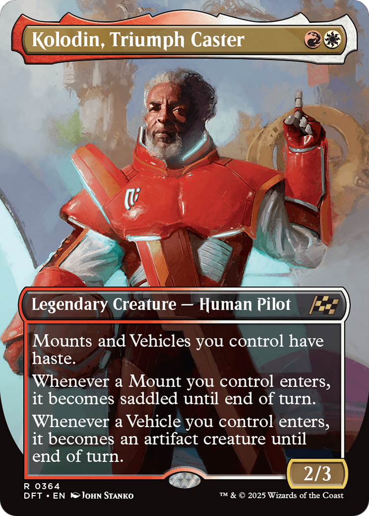 Kolodin, Triumph Caster (Borderless) [Aetherdrift] | Good Games Morley