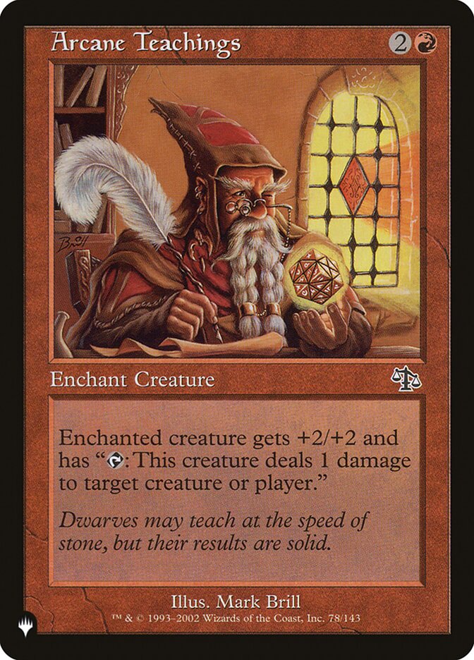 Arcane Teachings [The List] | Good Games Morley