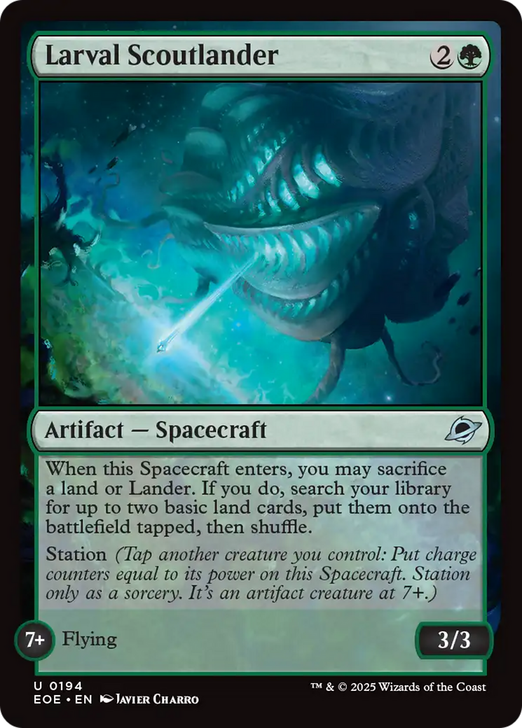 Larval Scoutlander [Edge of Eternities] | Good Games Morley