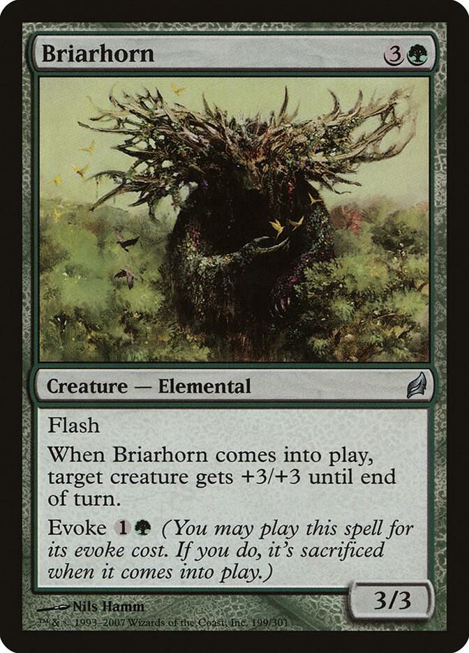 Briarhorn 199/301 (Lorwyn)  - Foil | Good Games Morley