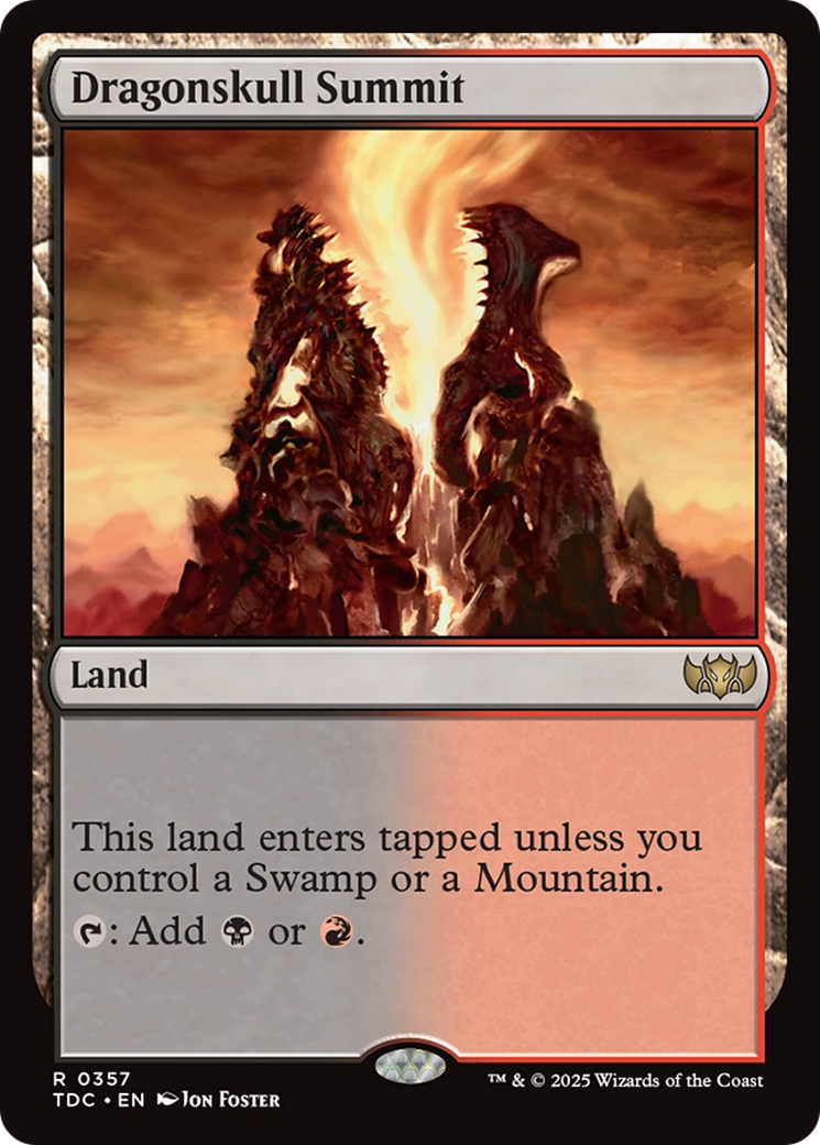 Dragonskull Summit [Tarkir: Dragonstorm Commander] | Good Games Morley