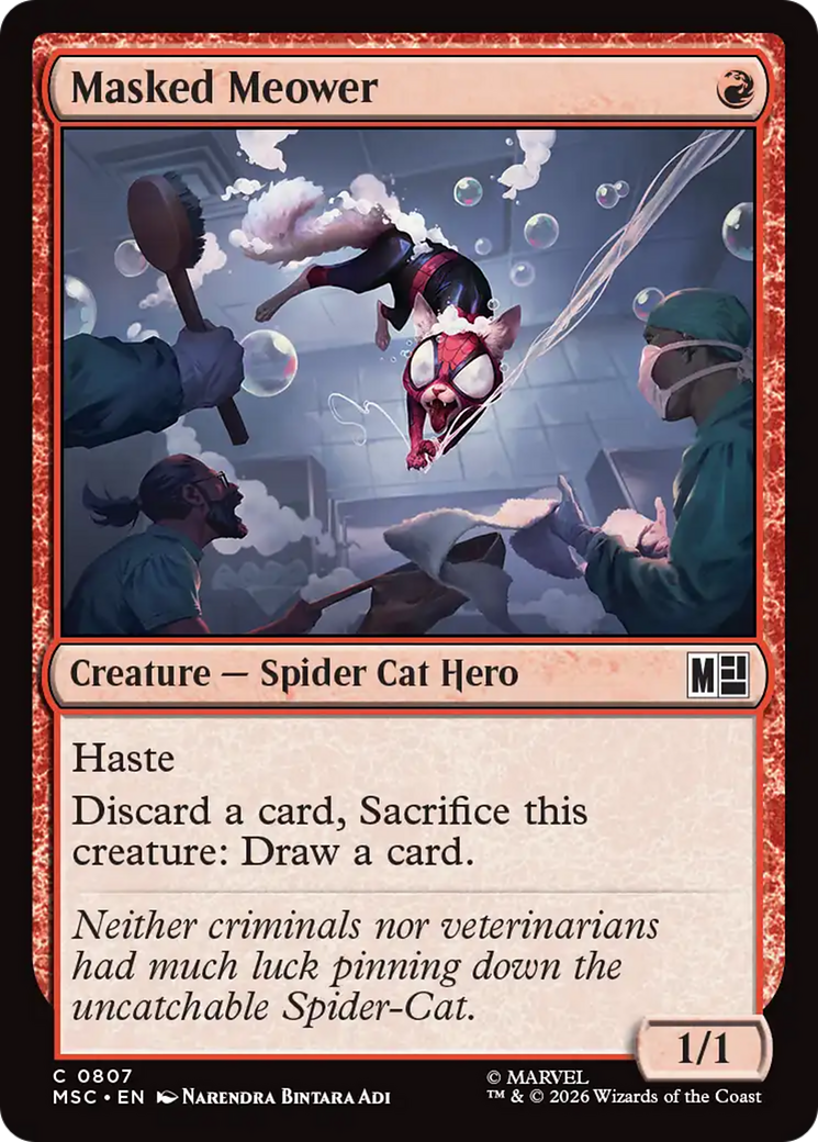 Masked Meower [Marvel Super Heroes Commander] | Good Games Morley