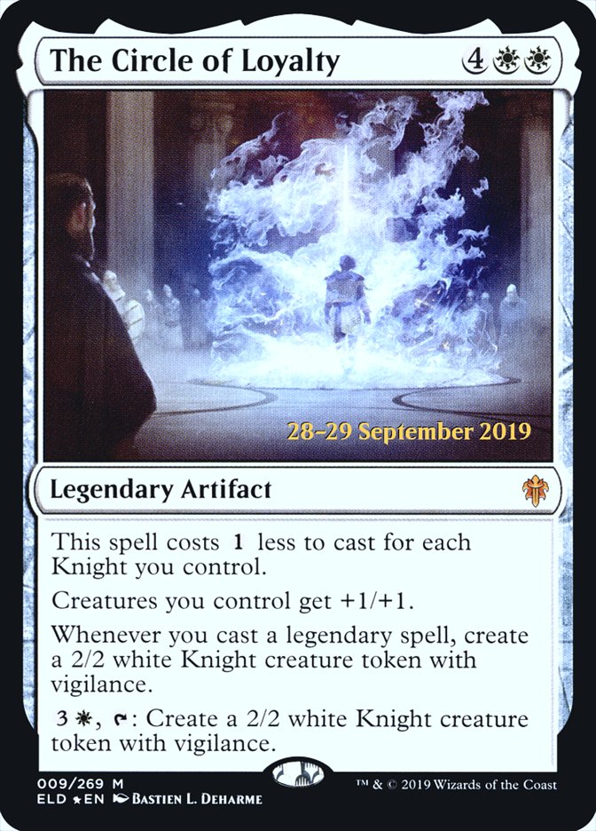 The Circle of Loyalty [Throne of Eldraine Prerelease Promos] | Good Games Morley