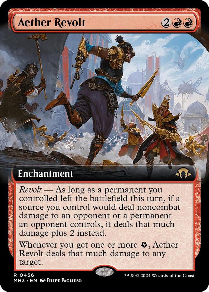 Aether Revolt 456 (Modern Horizons 3)  - Extended Art Foil | Good Games Morley