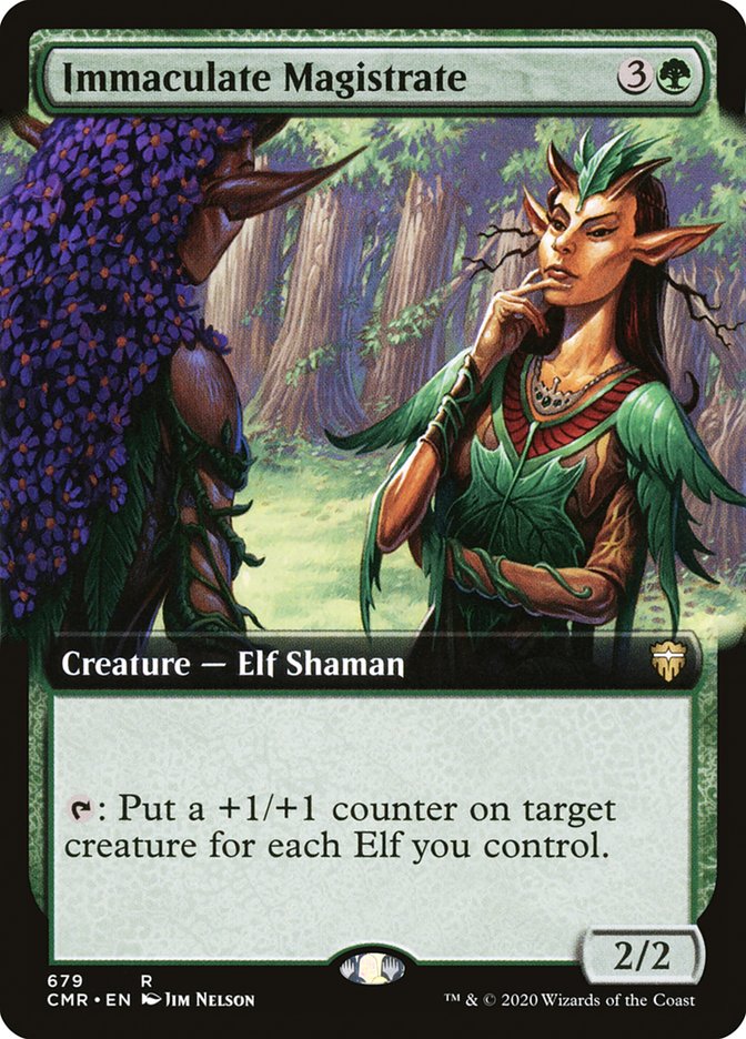 Immaculate Magistrate (Extended Art) [Commander Legends] | Good Games Morley