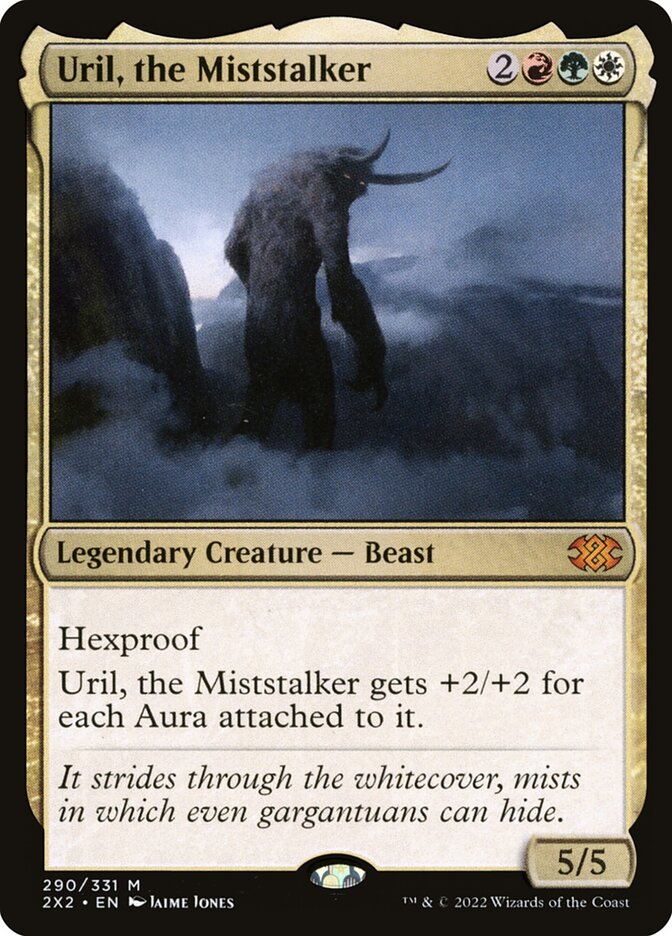 Uril, the Miststalker 290/331 (Double Masters 2022)  - Foil | Good Games Morley