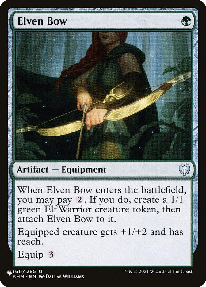 Elven Bow KHM-166/5075 (The List Reprints)  | Good Games Morley
