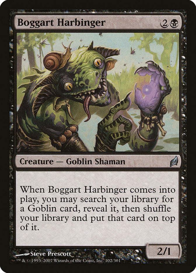Boggart Harbinger 102/301 (Lorwyn)  | Good Games Morley