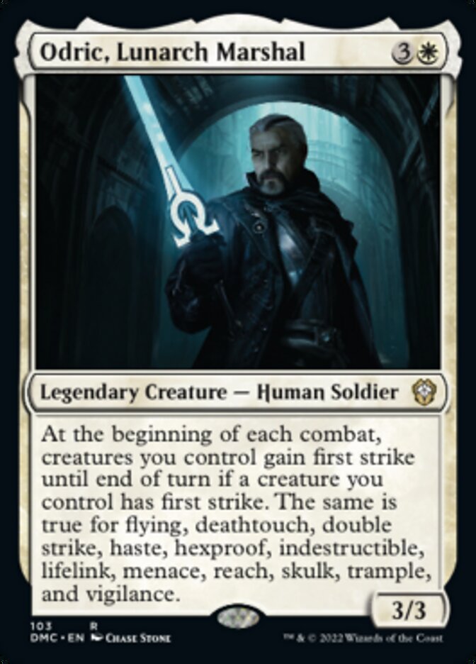 Odric, Lunarch Marshal [Dominaria United Commander] | Good Games Morley