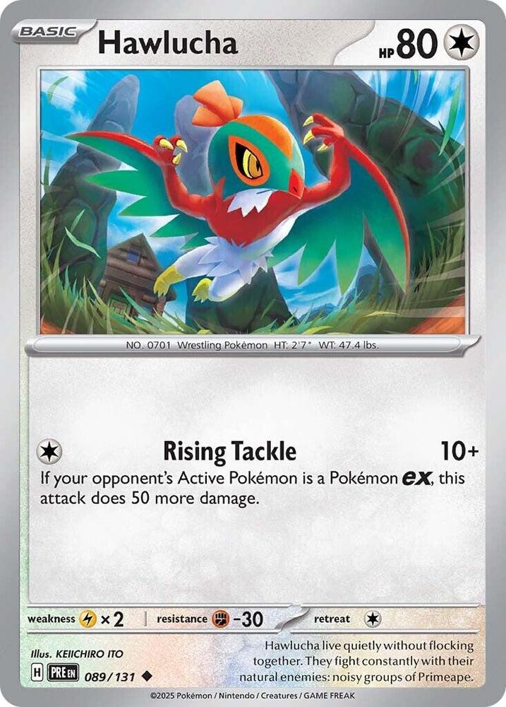 Hawlucha (089/131) [Scarlet & Violet: Prismatic Evolutions] | Good Games Morley