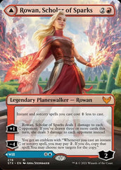 Rowan, Scholar of Sparks // Will, Scholar of Frost (Borderless) [Strixhaven: School of Mages] | Good Games Morley