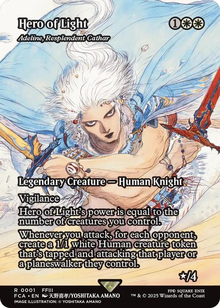 Hero of Light - Adeline, Resplendent Cathar 1/64 (FINAL FANTASY: Through the Ages)  - Showcase | Good Games Morley