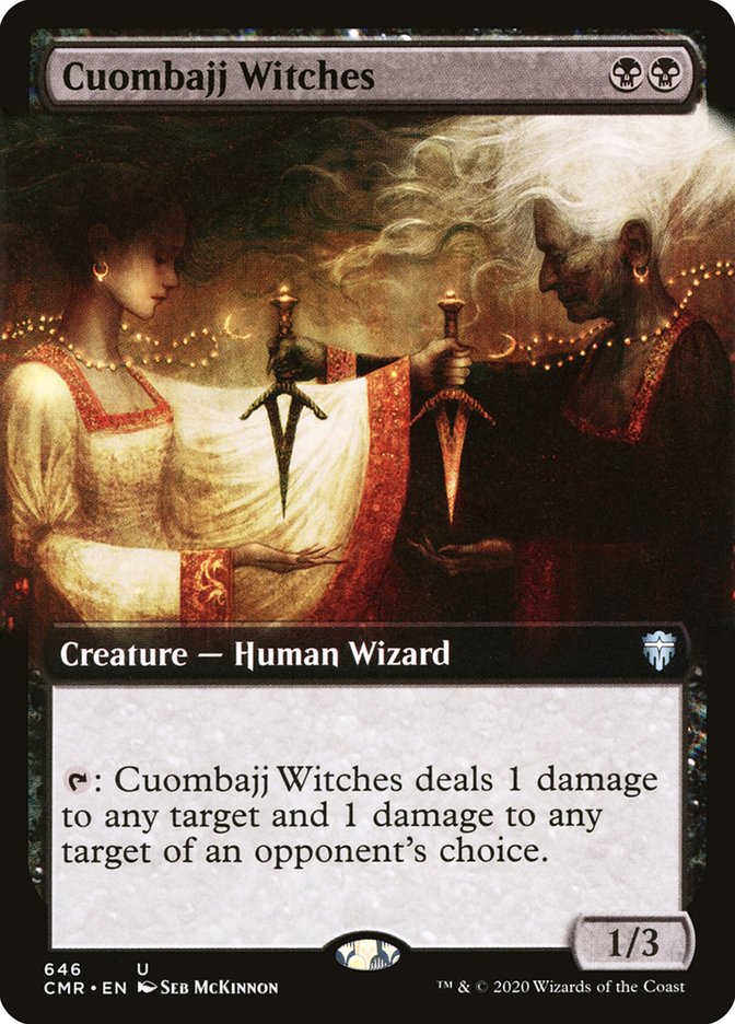 Cuombajj Witches (Extended Art) [Commander Legends] | Good Games Morley