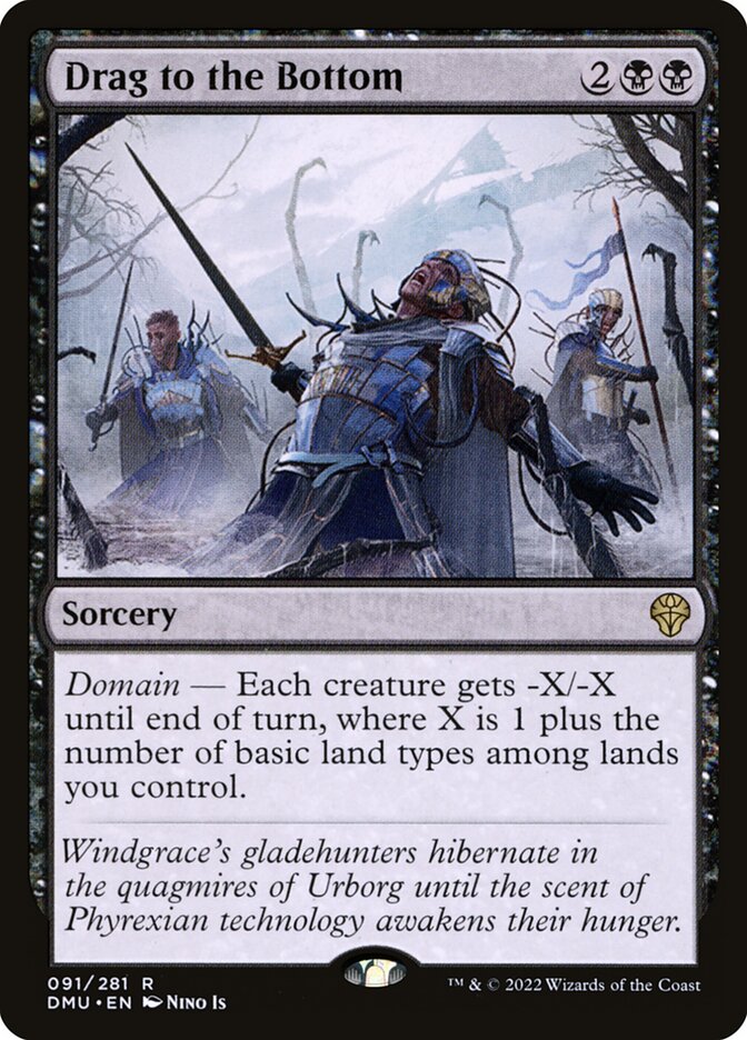 Drag to the Bottom 91/281 (Dominaria United)  | Good Games Morley