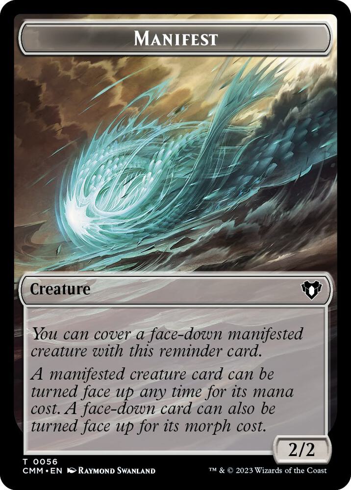 Manifest Eldrazi Scion Double Sided Token 56 // 2 (Commander Masters)  | Good Games Morley