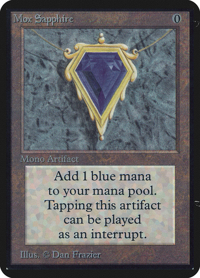 Mox Sapphire [Alpha Edition] | Good Games Morley