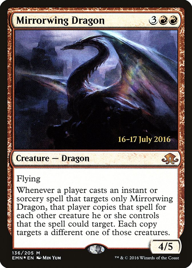 Mirrorwing Dragon [Eldritch Moon Prerelease Promos] | Good Games Morley