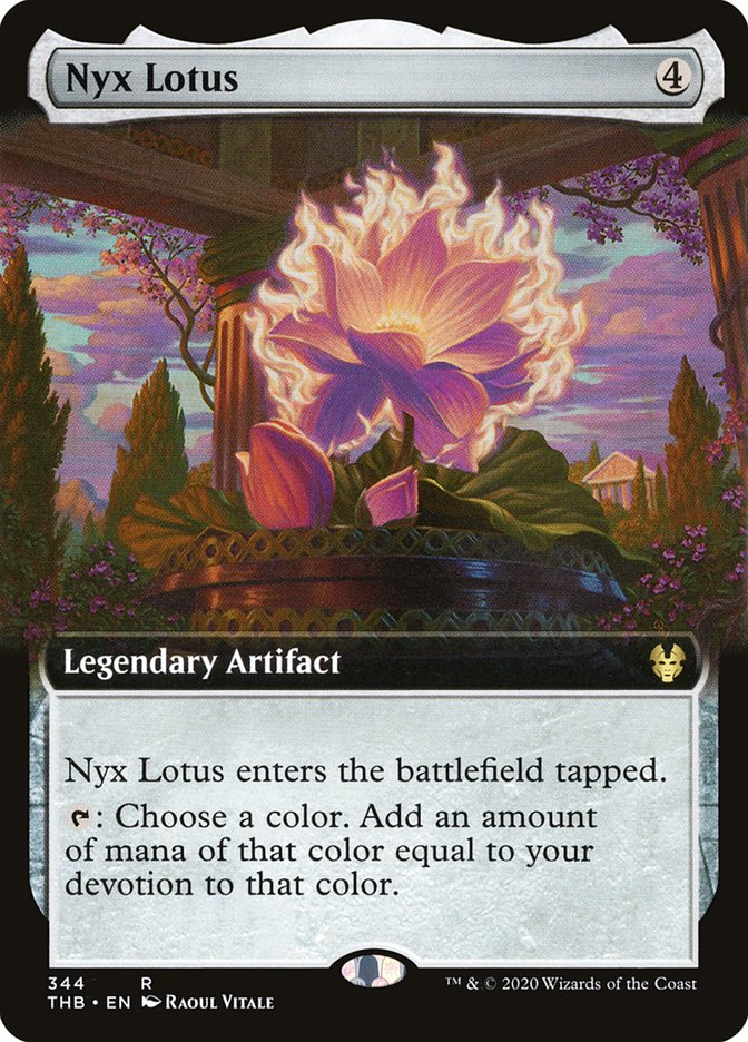 Nyx Lotus (Extended Art) [Theros Beyond Death] | Good Games Morley