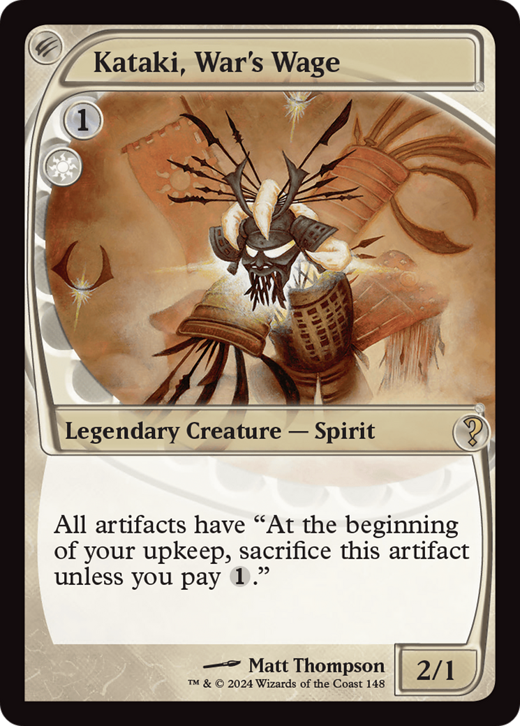 Kataki, War's Wage (Future Sight) [Mystery Booster 2] | Good Games Morley