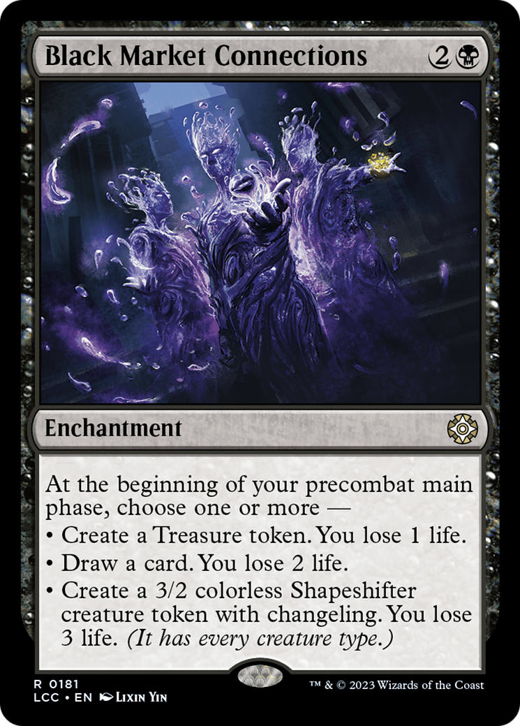 Black Market Connections [The Lost Caverns of Ixalan Commander] | Good Games Morley