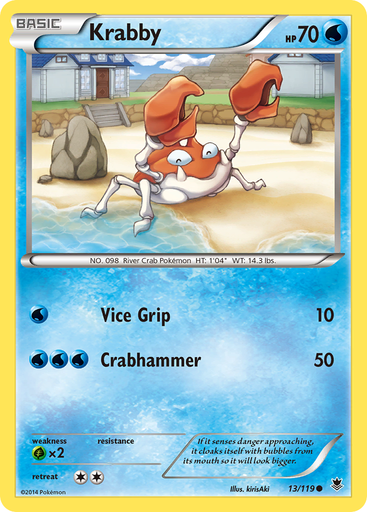 Krabby (13/119) [XY: Phantom Forces] | Good Games Morley