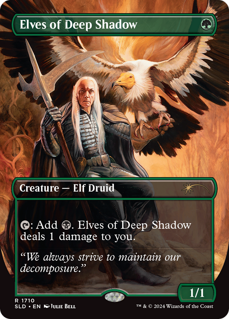Elves of Deep Shadow (Rainbow Foil) [Secret Lair Drop Series] | Good Games Morley