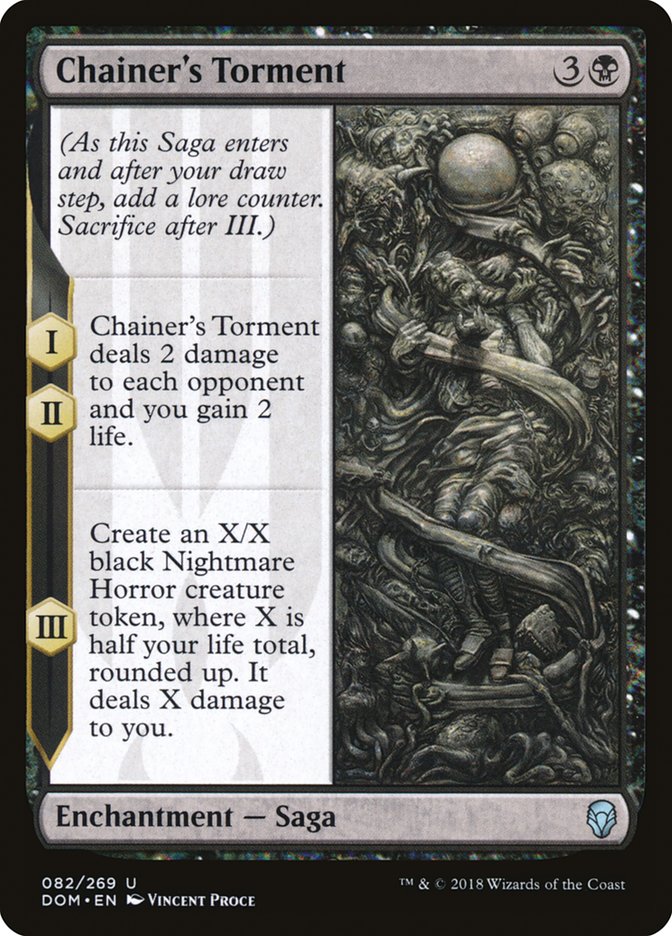 Chainer's Torment 82/269 (Dominaria)  - Foil | Good Games Morley