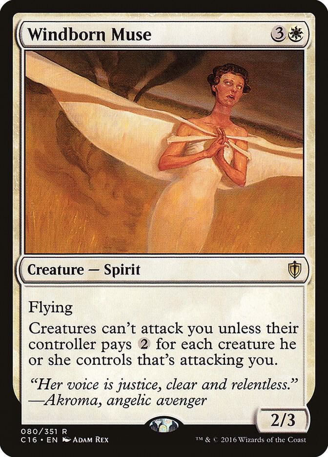 Windborn Muse 80/351 (Commander 2016)  | Good Games Morley