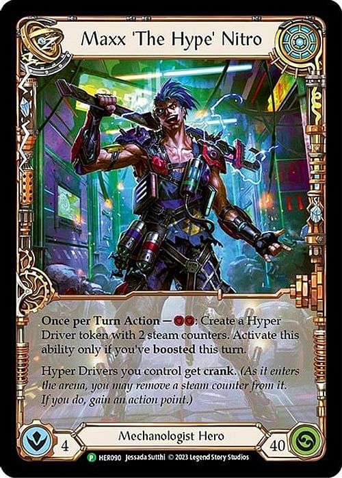 Maxx 'The Hype' Nitro [HER090] (Promo)  Cold Foil | Good Games Morley