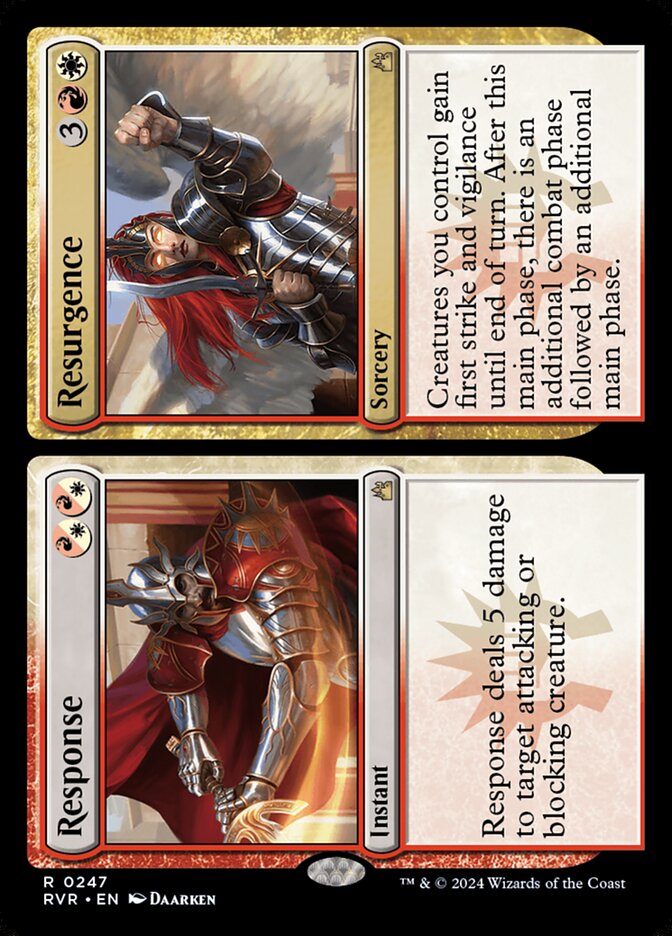 Response // Resurgence 247/291 (Ravnica Remastered)  - Foil | Good Games Morley