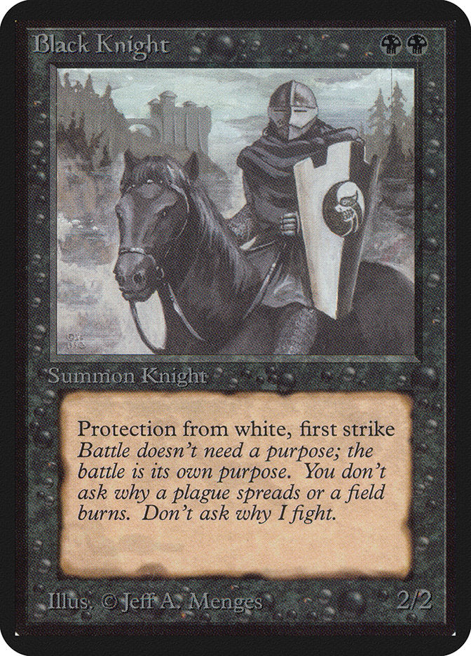 Black Knight [Alpha Edition] | Good Games Morley