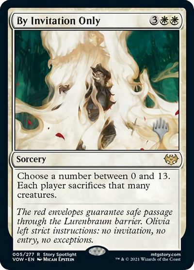 By Invitation Only (Promo Pack) [Innistrad: Crimson Vow Promos] | Good Games Morley