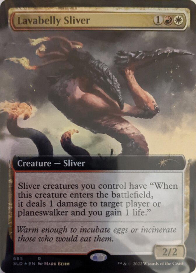 Lavabelly Sliver (Extended Art) [Secret Lair Drop Promos] | Good Games Morley