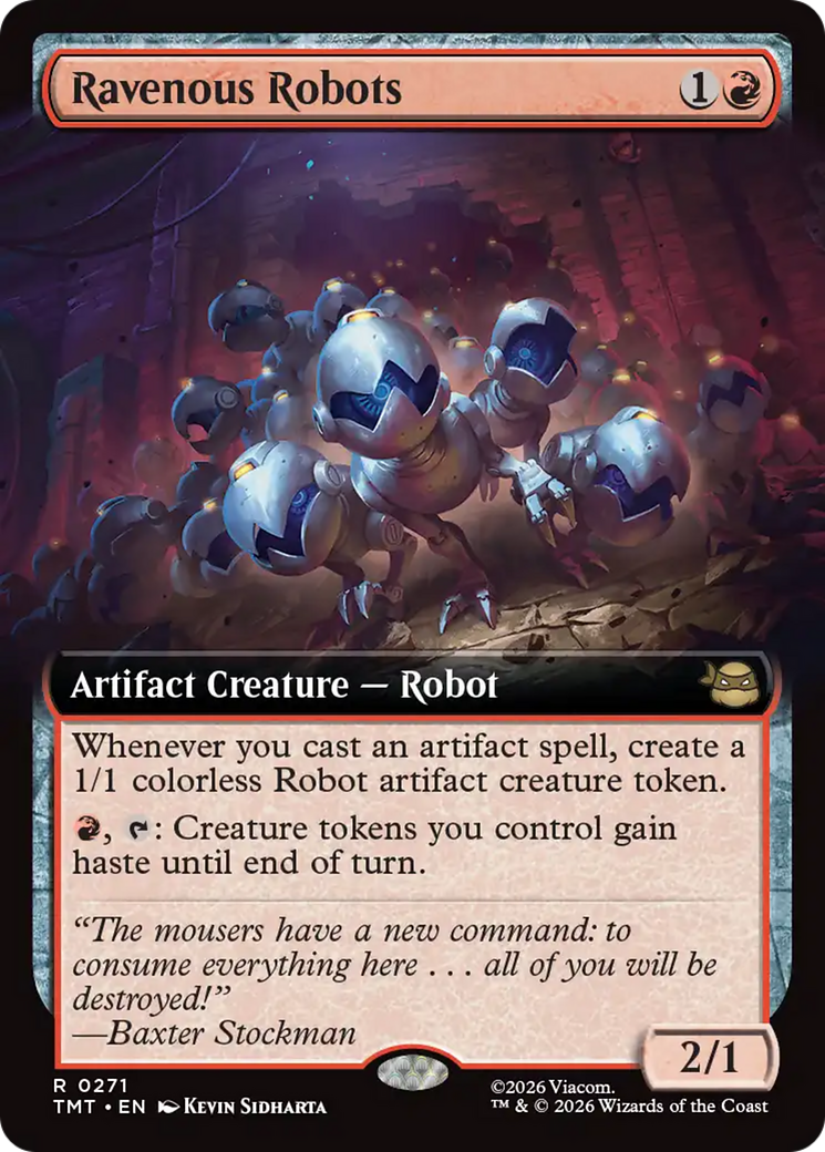 Ravenous Robots (Extended Art) [Teenage Mutant Ninja Turtles] | Good Games Morley