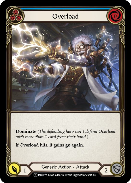 Overload (Blue) [U-MON277] (Monarch Unlimited)  Unlimited Normal | Good Games Morley