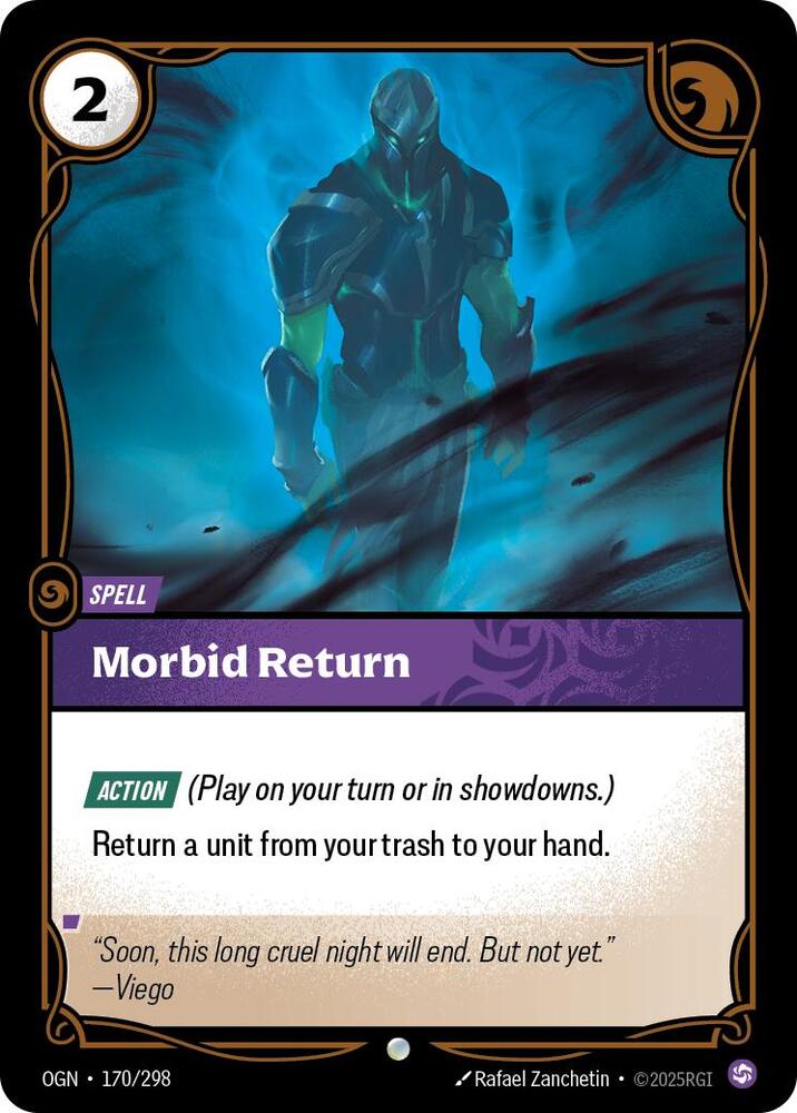 Morbid Return 170/298 (Origins)  | Good Games Morley