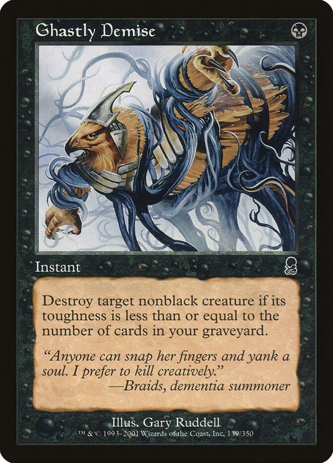 Ghastly Demise 139/350 (Odyssey)  | Good Games Morley