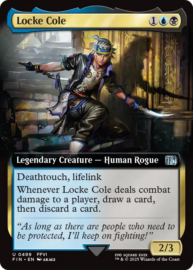 Locke Cole (Extended Art) [FINAL FANTASY] | Good Games Morley