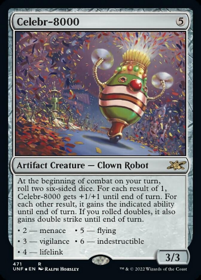 Celebr-8000 (Galaxy Foil) [Unfinity] | Good Games Morley