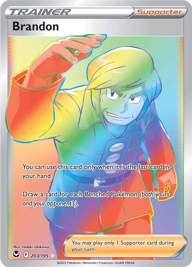 Brandon (203/195) [Sword & Shield: Silver Tempest] | Good Games Morley