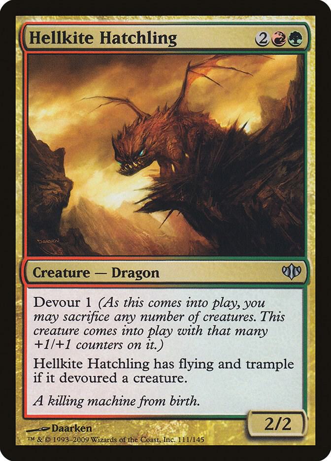 Hellkite Hatchling 111/145 (Conflux)  - Foil | Good Games Morley