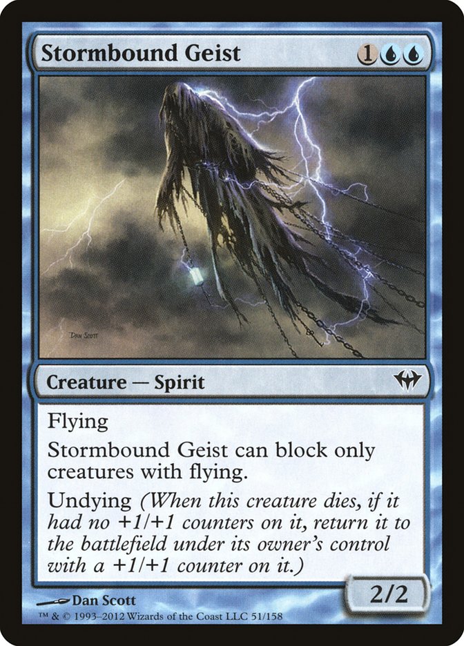Stormbound Geist 51/158 (Dark Ascension)  - Foil | Good Games Morley