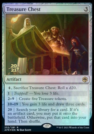 Treasure Chest [Dungeons & Dragons: Adventures in the Forgotten Realms Prerelease Promos] | Good Games Morley