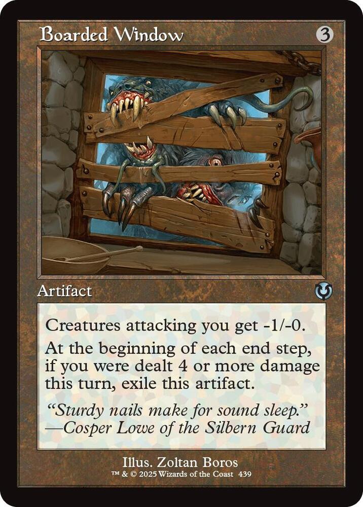 Boarded Window 439/287 (Innistrad Remastered)  - Retro | Good Games Morley