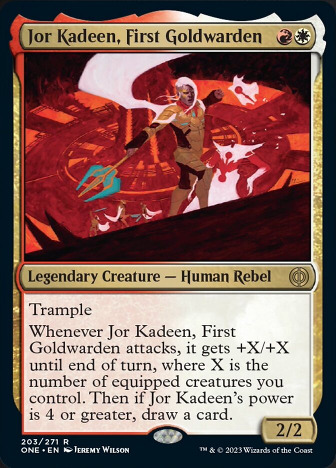 Jor Kadeen, First Goldwarden [Phyrexia: All Will Be One] | Good Games Morley